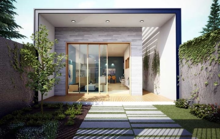 Los 10 modelos de casas modernas con techo plano más populares - 1