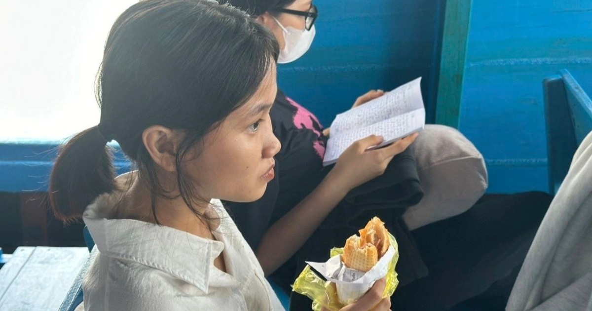 24 Schüler in Ho-Chi-Minh-Stadt überqueren das Meer, um an der Abiturprüfung 2024 teilzunehmen