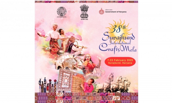 Invitation to attend the 38th Surajkund International Crafts Fair in India