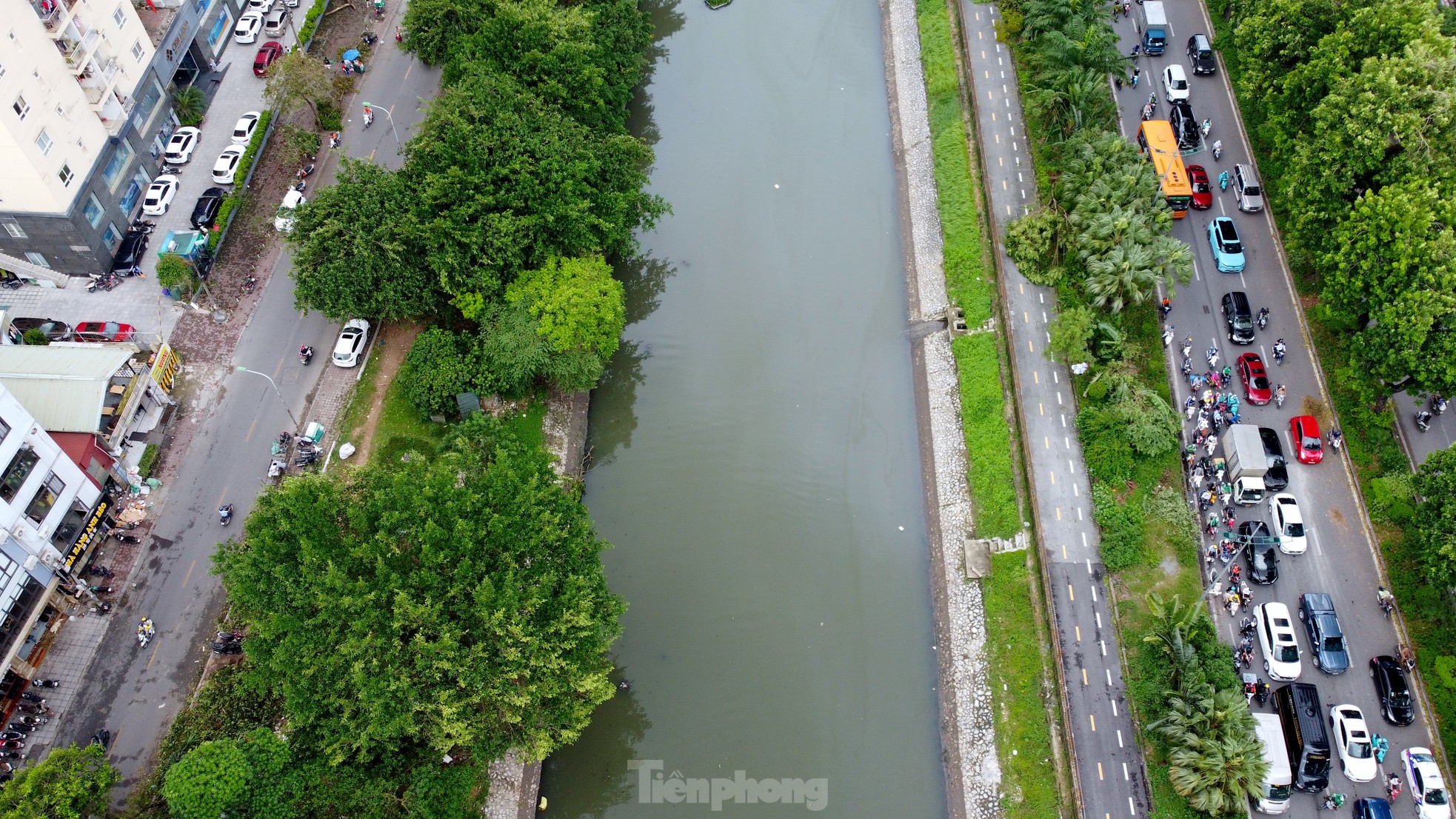 ដល់​ទឹក​ទន្លេ​លីច​ឡើង​ប្រែ​ពណ៌​ក្រោយ​ព្យុះ​លេខ​៣ រូបថត​ទី​៦