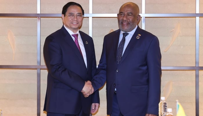 Le Premier ministre Pham Minh Chinh rencontre le président de la Fédération des Comores et reçoit le directeur général du FMI et le secrétaire général de l'OCDE