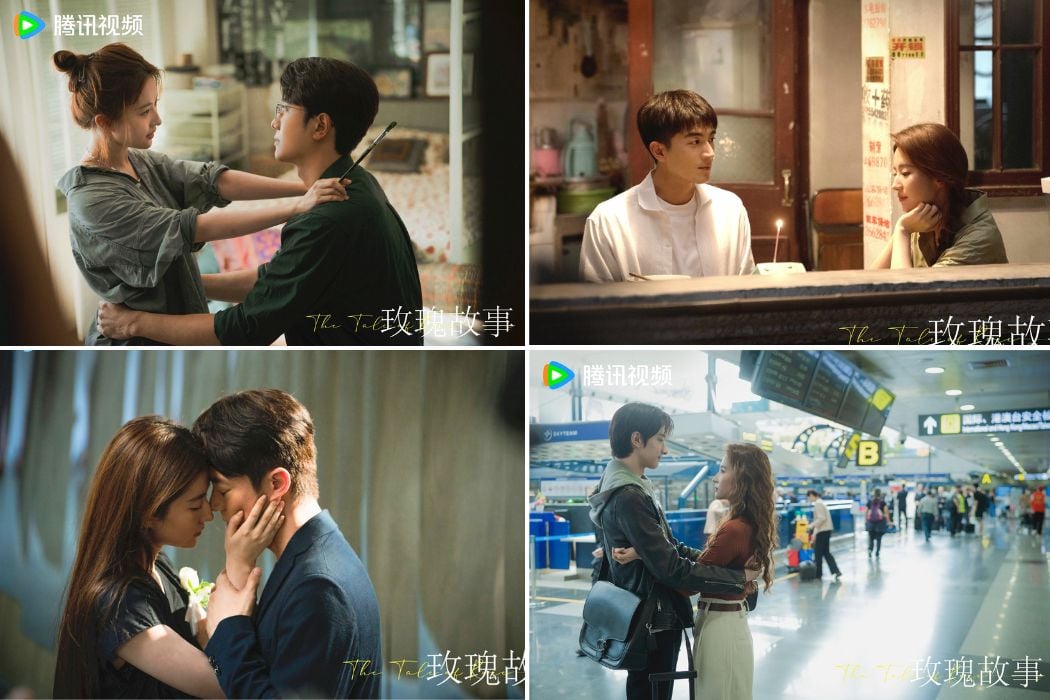 Liu Yifei has many love relationships in “Rose Story“. Photo: Producer