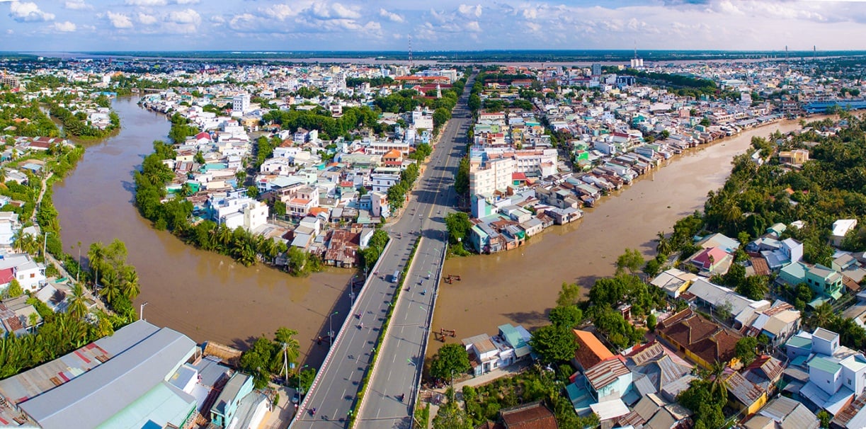 ティエンザン省には2030年までの計画によると2つの新しい都市がある（写真1）