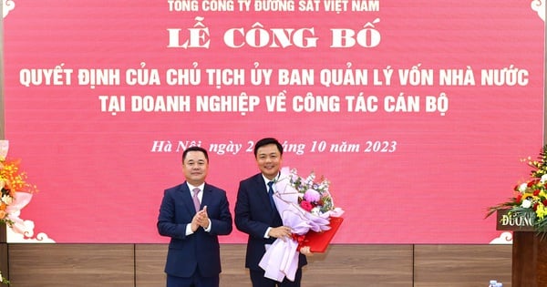 Bổ nhiệm hai nhân sự cấp cao tại TCT Đường sắt VN