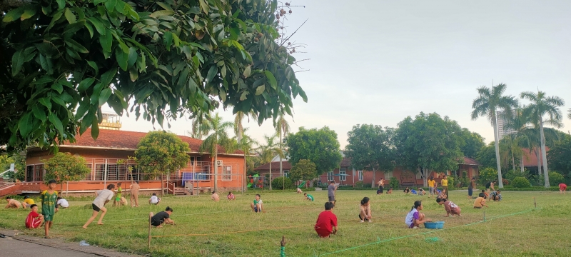 Children at the Village participate in cultural, artistic and sports activities every day.