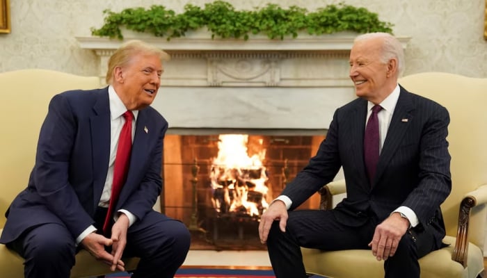 Trump and Biden meet at the White House