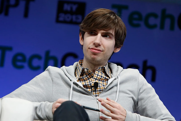 David Karp verließ mit 15 Jahren die Bronx High School of Science, um sich dem Heimunterricht und Praktika zu widmen. Er absolvierte ein Praktikum bei Frederator Studios, einer Animationsfirma, und zog mit 17 nach Japan, um bei einem Spielesoftware-Startup zu arbeiten. (Foto: Brian Ach/TechCrunch)