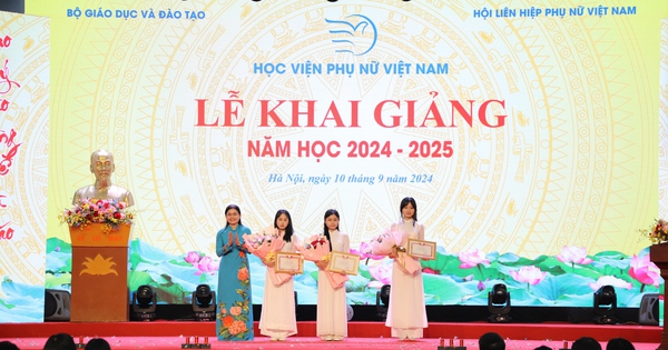 Hơn 1.800 tân sinh viên Học viện Phụ nữ Việt Nam bước vào năm học mới