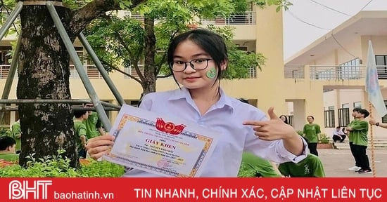 Ha Tinh female student wins 2.7 billion VND scholarship from VinUni