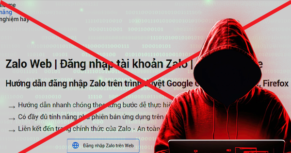 Hàng triệu người đang bị lừa bởi website giả mạo Zalo