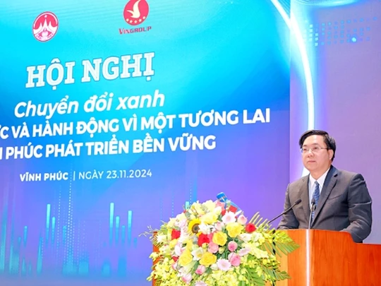 Vinh Phuc strives to 'green' for sustainable development