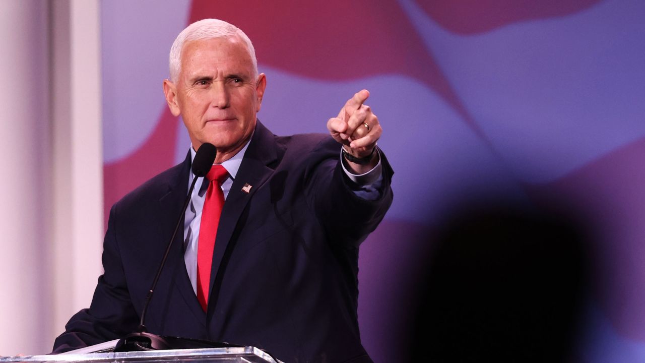 Former US Vice President Mike Pence launches campaign to challenge former boss Donald Trump