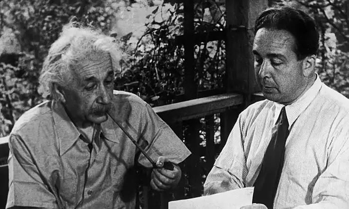 Einstein's regret when promoting the nuclear bomb