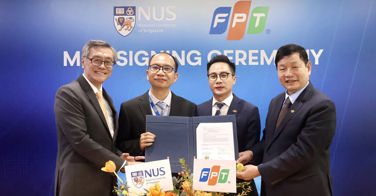 FPT cooperates with National University of Singapore to develop AI