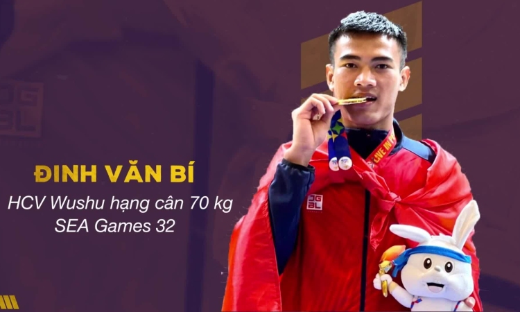 Từ chàng trai dân tộc Hrê đến HC Vàng Wushu SEA Games