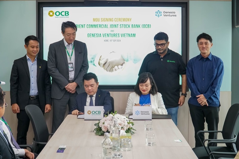 OCB និង Genesia Ventures Vietnam Investment Fund បានចុះហត្ថលេខាលើកិច្ចព្រមព្រៀងសហប្រតិបត្តិការយុទ្ធសាស្ត្រ