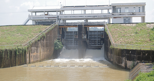 Ba Ria - Vung Tau libera las aguas de la inundación del lago Da Den durante 10 días