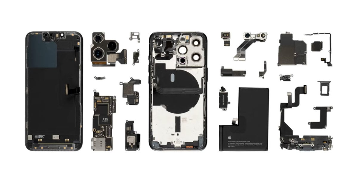 iPhone 16 Reparaturteile verkauft