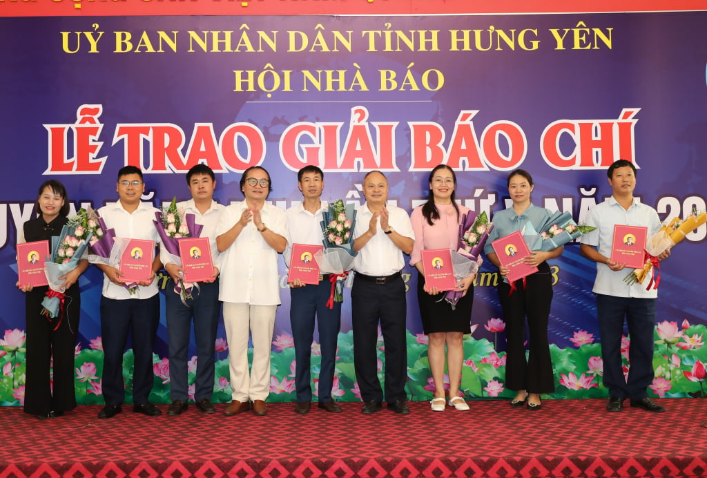 hung yen trao giai bao chi nguyen van linh lan thu v nam 2023 hinh 1