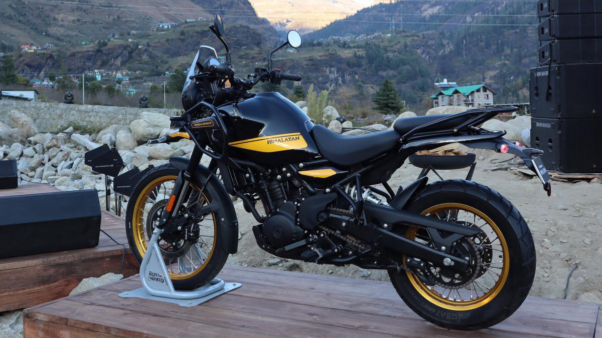 Fotos de la Royal Enfield Himalayan 450 2024 antes del lanzamiento (imagen 3)