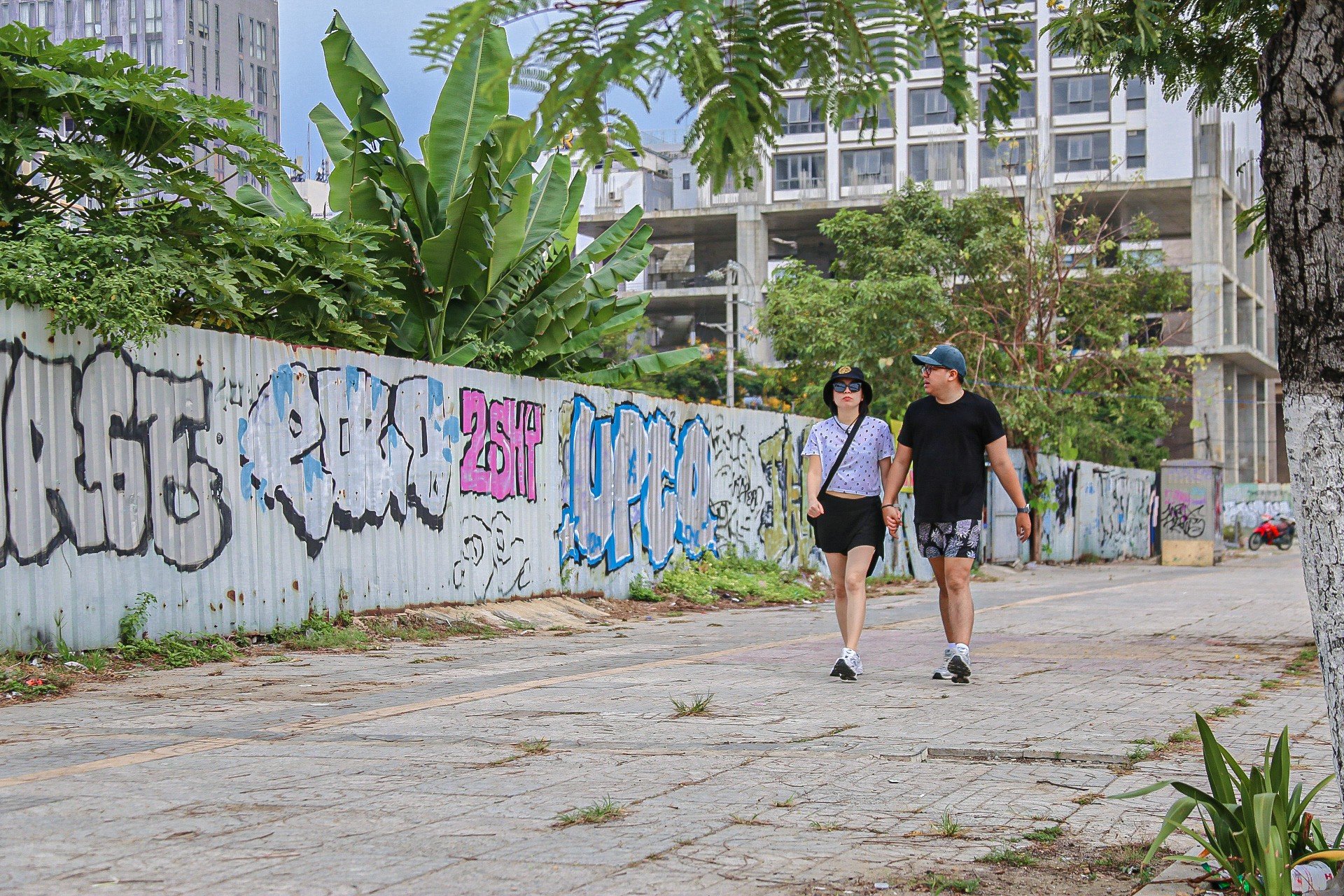 Viele Straßen in Da Nang sind schmutzig Foto 10