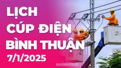 Stromausfallplan für Binh Thuan heute, 7. Januar 2025