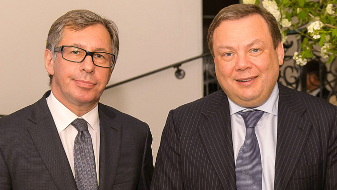 Deux milliardaires russes Petr Aven et Mikhail Fridman. Photo : LetterOne Group