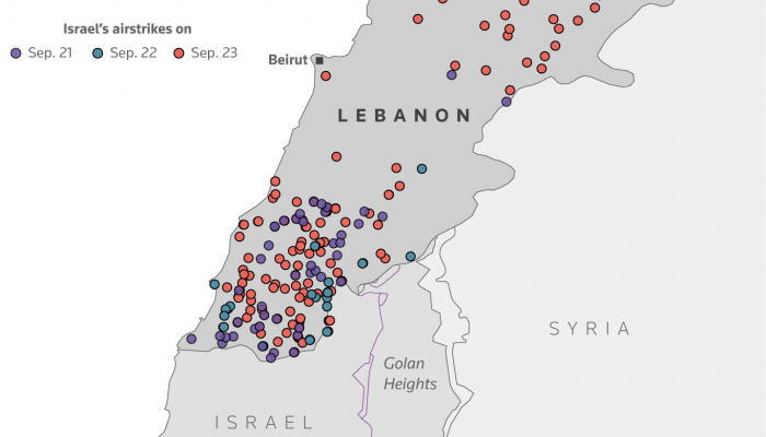 Israel không kích dữ dội, chỉ huy Hezbollah thiệt mạng