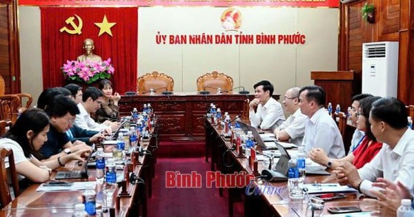 Bộ Thông tin và Truyền thông làm việc tại Bình Phước