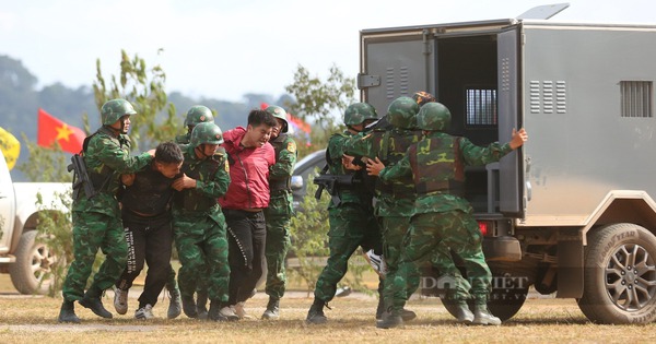 อาชญากรรมข้ามพรมแดนและการฝึกอบรมภูเขา "ทองคำดำ" ในอ่าวฮาลอง