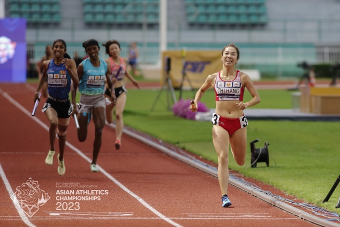 .... puis a terminé premier sur la piste de Suphachalasai, Bangkok, Thaïlande, le 16 juillet. Photo : AAC