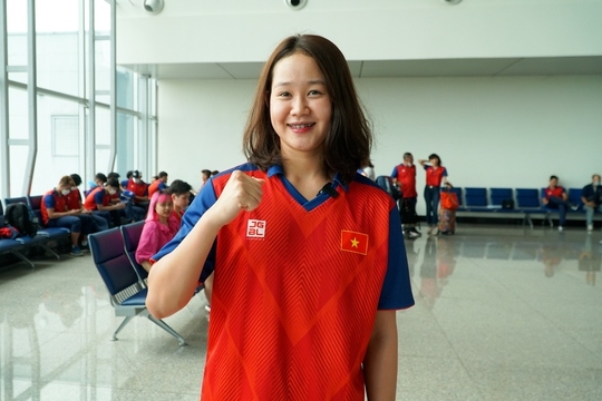 Swimmer Pham Thi Van is confident and ready for her 2nd SEA Games.
