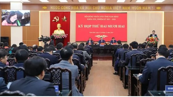 Opening of the 22nd session of Nam Dinh Provincial People's Council