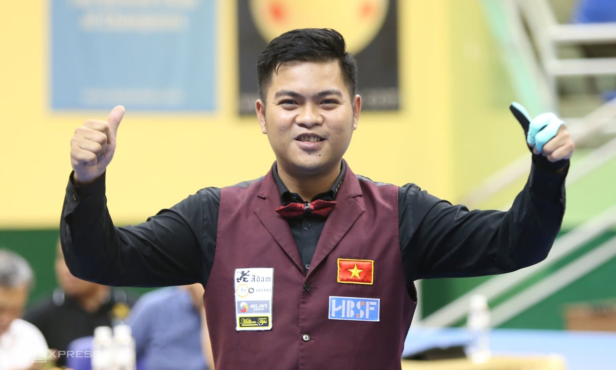 Thanh Tu a remporté le tournoi de billard carambole à 3 bandes HBSF 2023