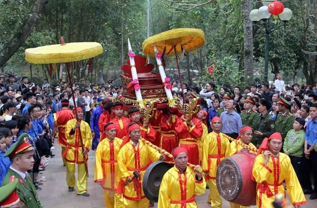 La procession des offrandes à Saint Giong au temple de Soc sera recréée dans le cadre du festival du temple de Hung.