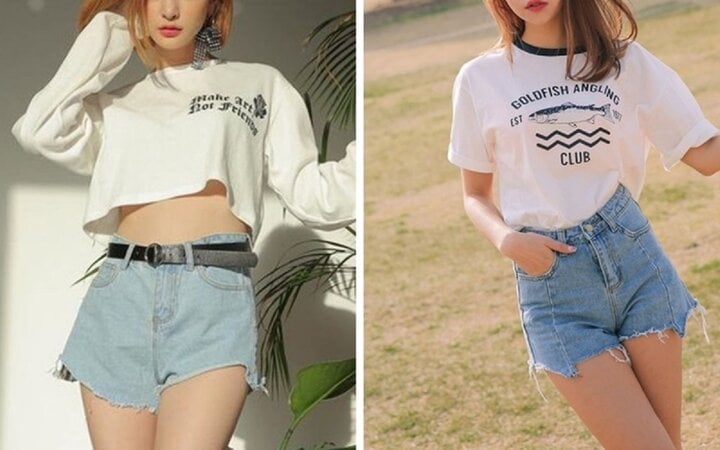 Trang phục hè theo phong cách Hàn Quốc cho các quý cô tỏa sáng - Ảnh 9.