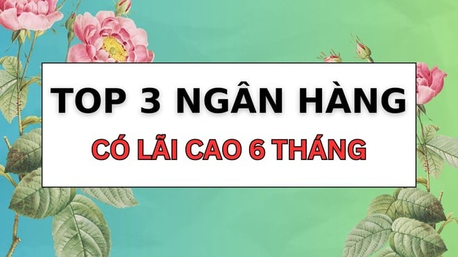 ការដាក់ប្រាក់សន្សំរយៈពេល 6 ខែ ធនាគារកំពូលទាំង 3 ដែលមានអត្រាការប្រាក់ខ្ពស់បំផុតក្នុងខែកុម្ភៈ