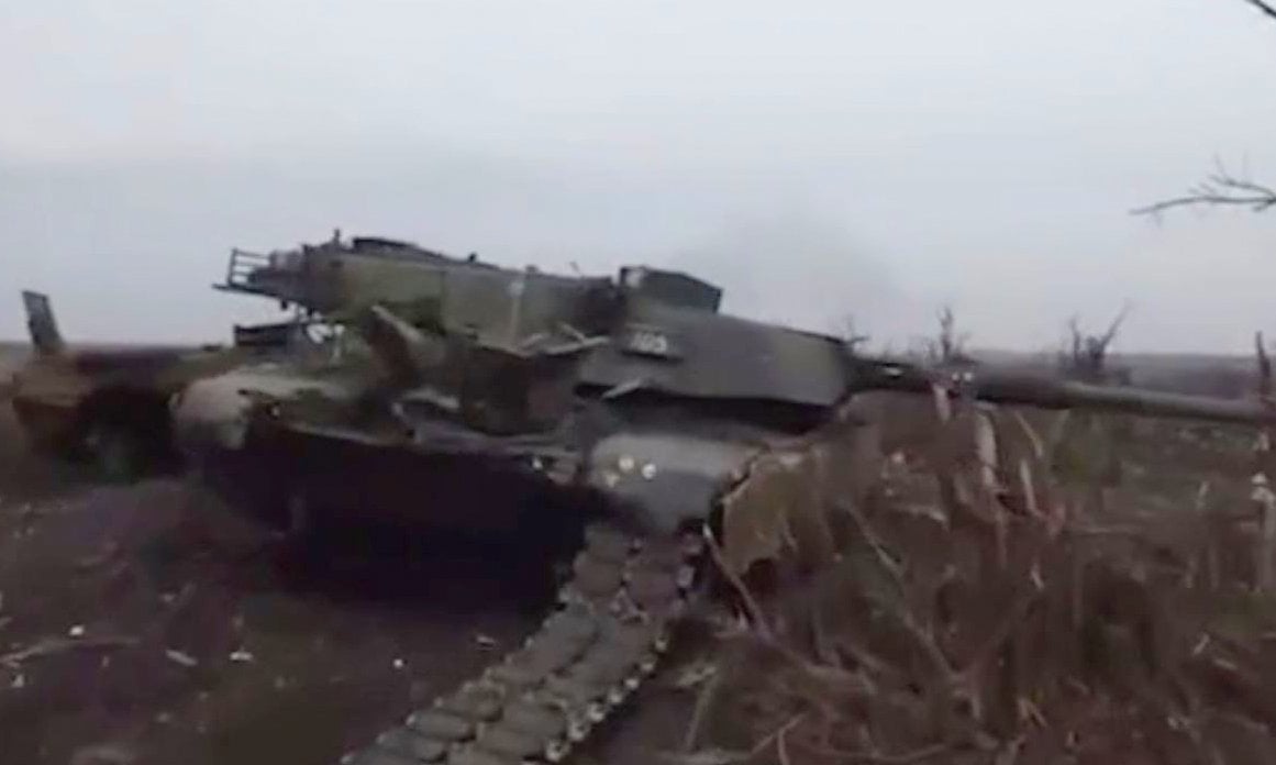 Inside the Abrams tank shot down by Russia