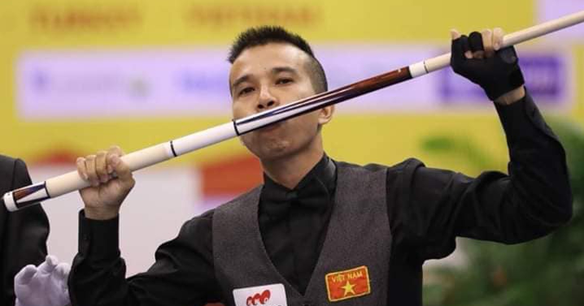 Billiards Việt Nam bị cấm, Trần Quyết Chiến vẫn được thi đấu ở World Cup TP.HCM