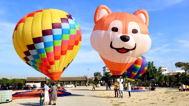 장안 열기구 축제