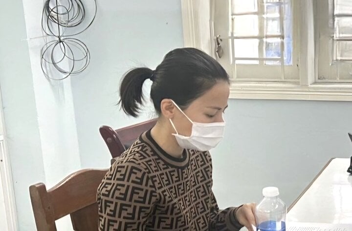 Chế Kim Mỹ Ngân. (Ảnh: Công an cung cấp)