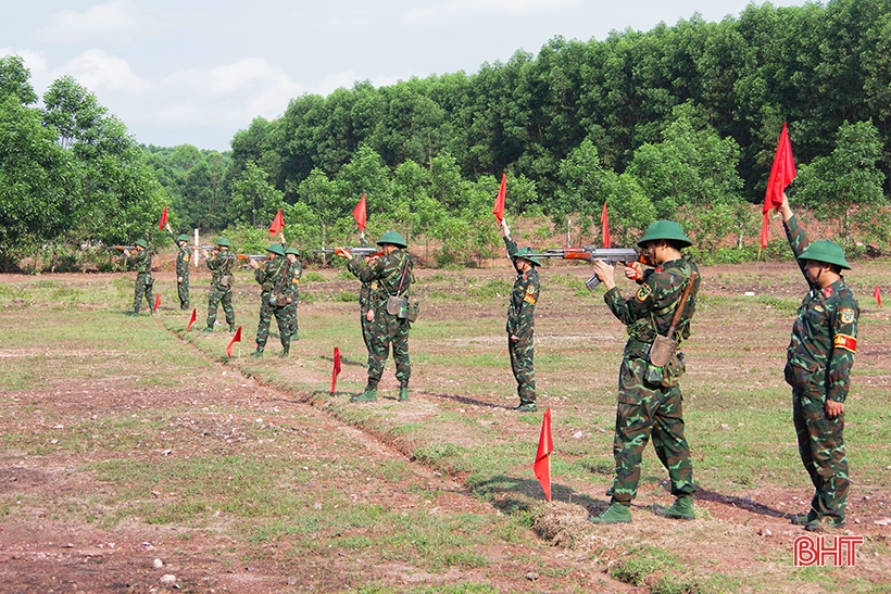 Training on 3-explosion test content for 100 officers and soldiers