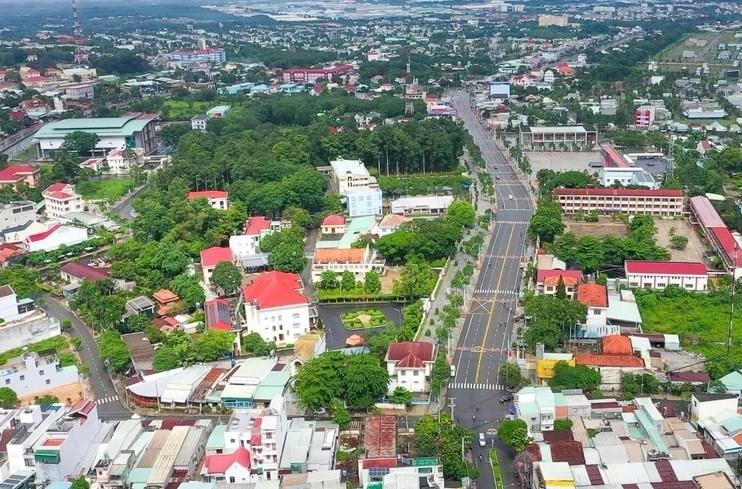 Viewing the newly established city in Binh Duong from above photo 5