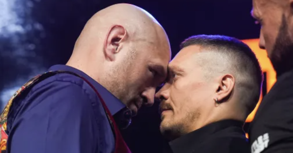 Why was the heavyweight boxing match between Tyson Fury and Oleksandr Usyk postponed?