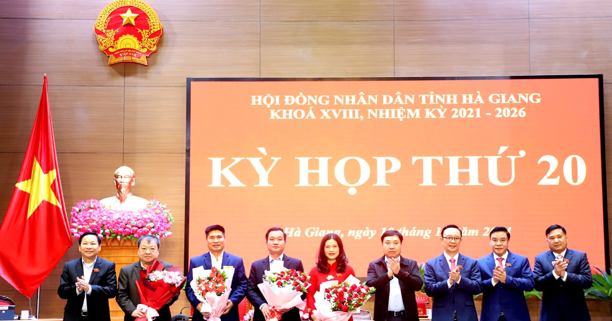 Ms. Vuong Ngoc Ha was elected Vice Chairman of Ha Giang Provincial People's Committee.