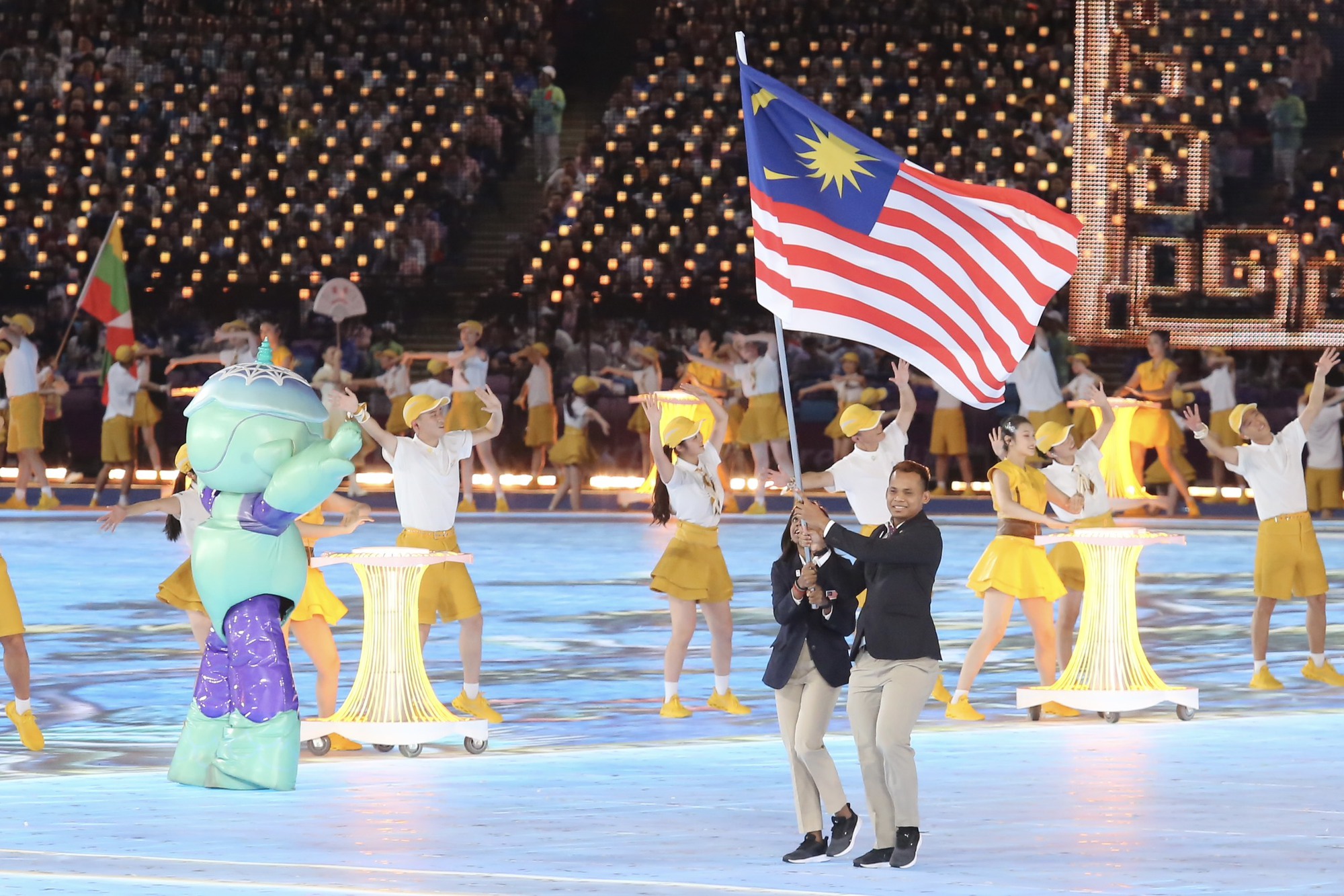 Khai mạc ASIAD 19: Từ trái tim đến trái tim, hướng về châu Á - Ảnh 13.