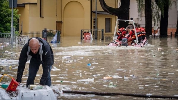 Beileid angesichts der Schäden durch schwere Regenfälle und Überschwemmungen in Italien