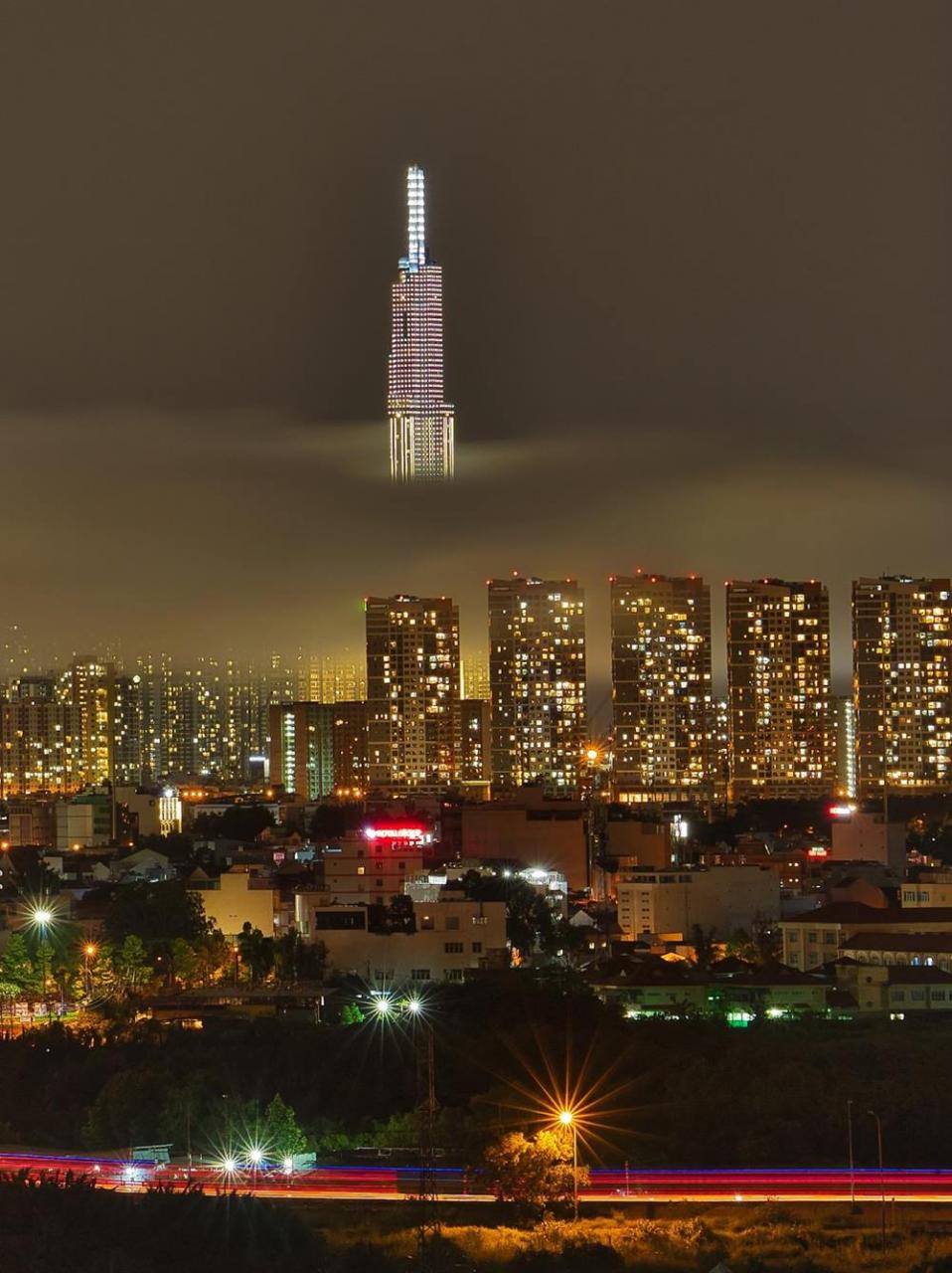 Second Prize: “Skyscraper Shrouded in Clouds” - Author Catalin Chitu. Photo: Catalin Chitu