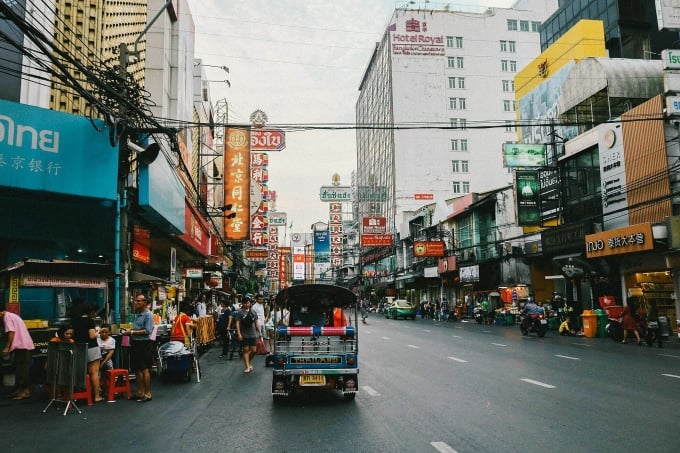 Khu Chinatown của Bangkok. Ảnh: Wanaporn Yangsiri/Unsplash