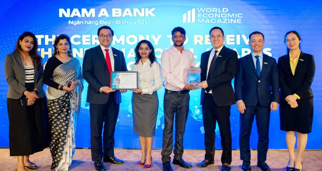 Nam A Bank nhận ‘cú đúp’ giải thưởng từ tạp chí World Economic Magazine 